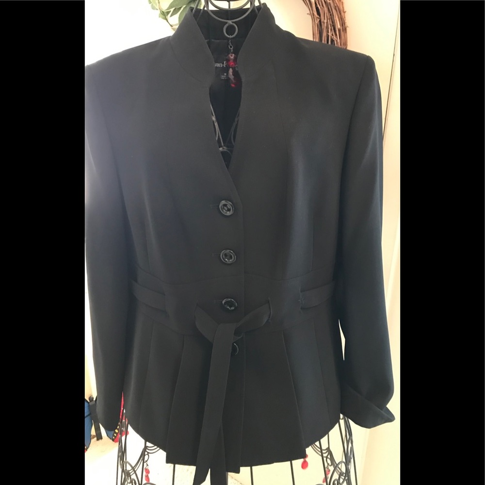 Evan-Picone Black Suit Jacket